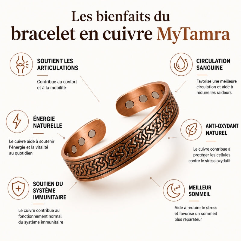 Bracelet en Cuivre Pur MyTamra