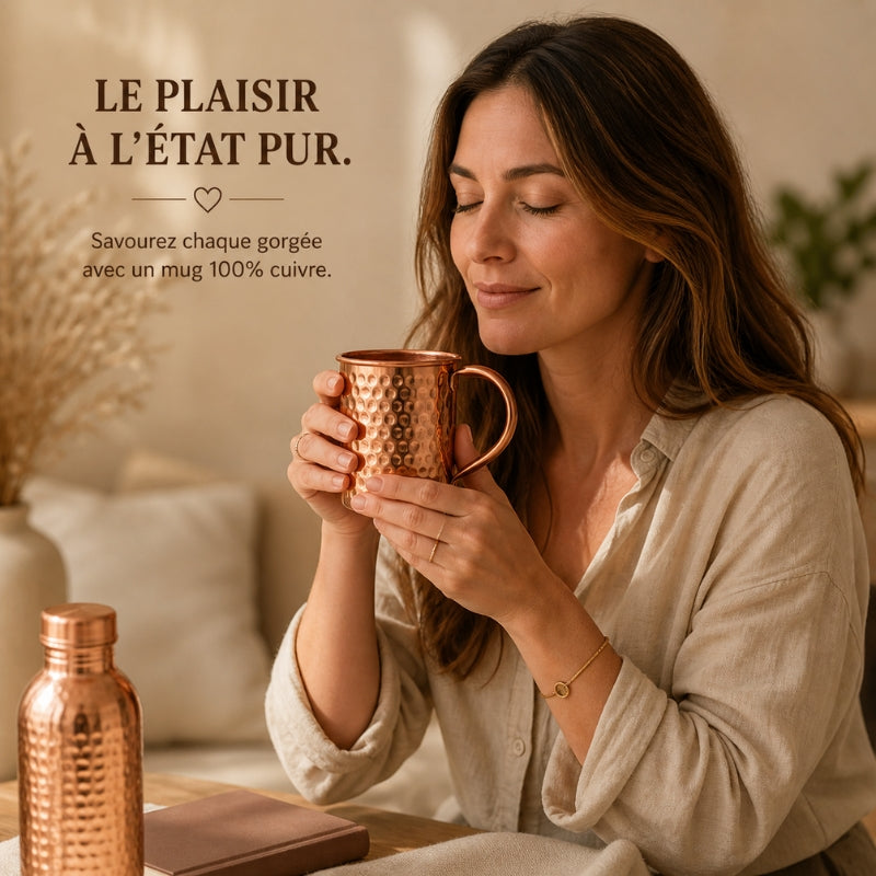 Mug en Cuivre Martelé MyTamra™