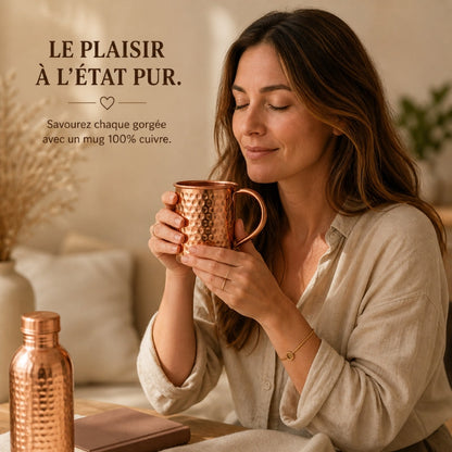Mug en Cuivre Martelé MyTamra™