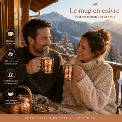 Mug en Cuivre Martelé MyTamra™